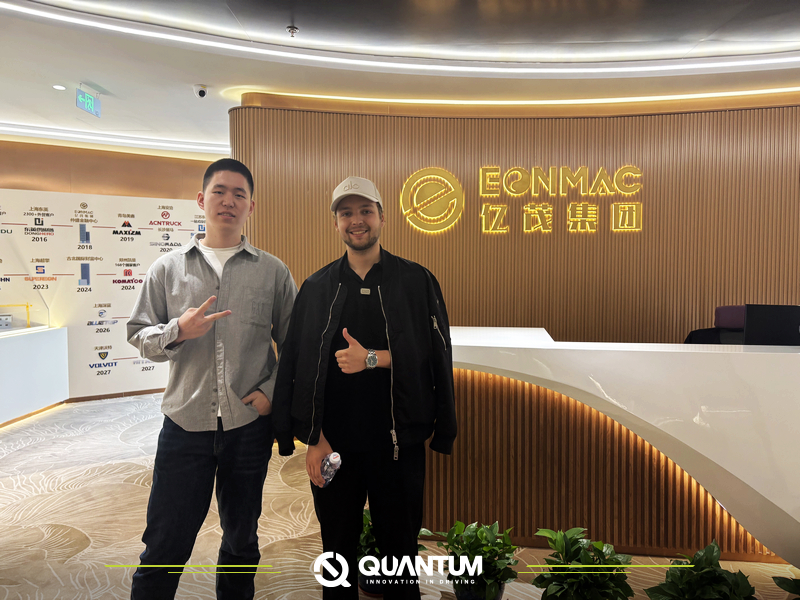 Russian Client Visited QUANTUM Office